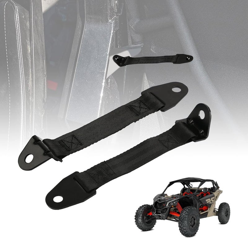PACEWALKER Door Limiter Straps Compatible with 2017-2022 Can Am Maverick X3 Fit for Can Am Maverick X3 Accessories 2PCS - Image 1